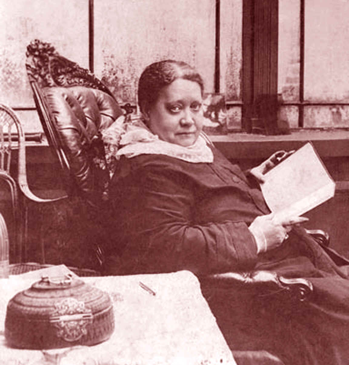 H.P. Blavatsky in 1887