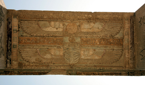 Dendera temple outer gate