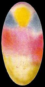 An Illustration of the Aura from Leadbeater's MAN:  VISIBLE AND INVISIBLE.